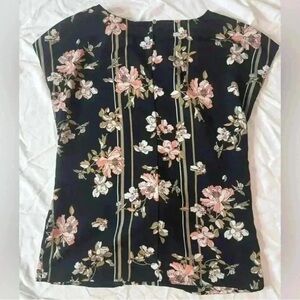 Apt. 9 Black Floral Women's Blouse